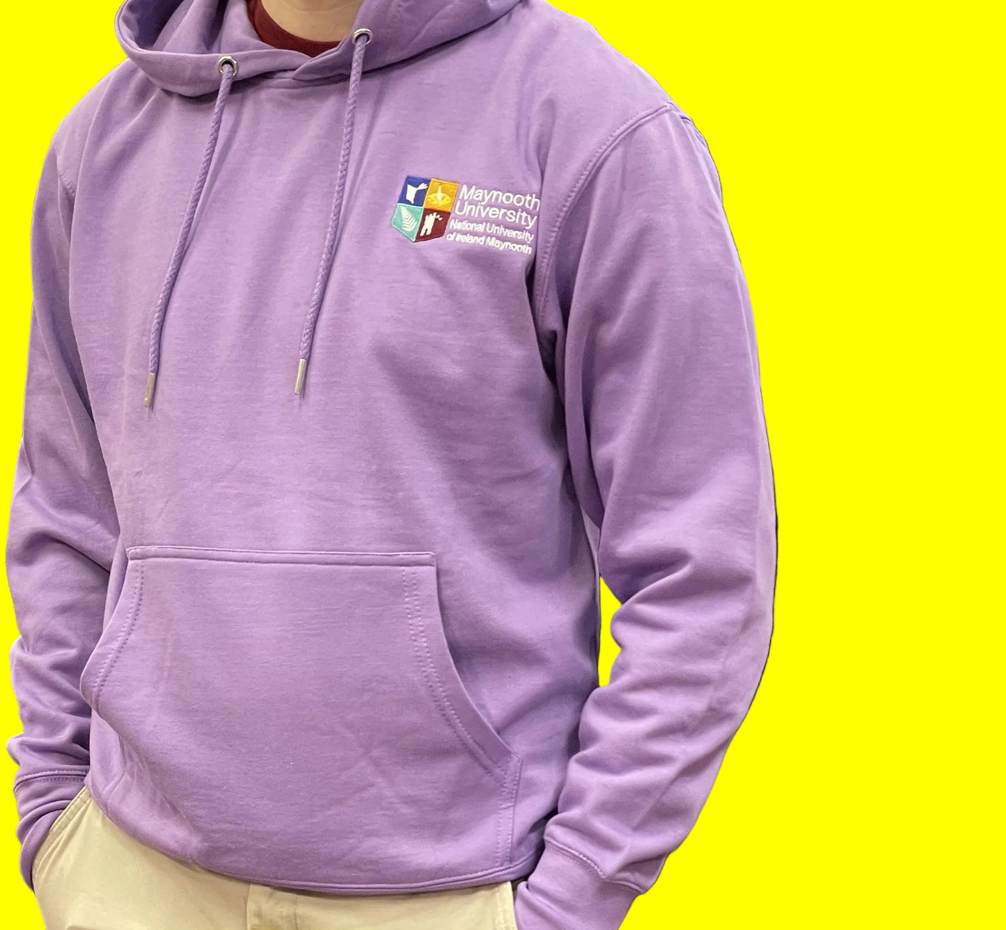 Purple crested Hoodie