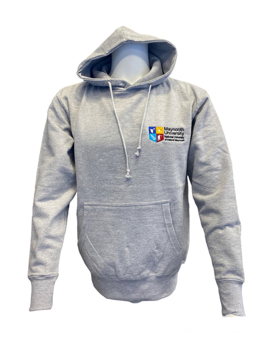 Grey MU crested hoodie