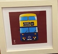 David Vass Designs BUS PRINT
